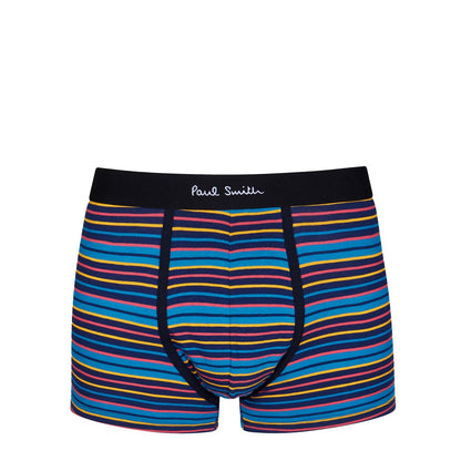 Paul Smith Stripe and Plain Mixed Boxer Briefs 5 Pack Multicolour