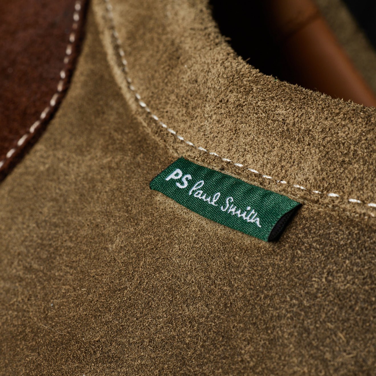 Paul Smith Suede Buster Shoe Olive Green
