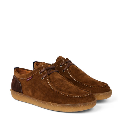 Paul Smith Suede Buster Shoe Tan Brown