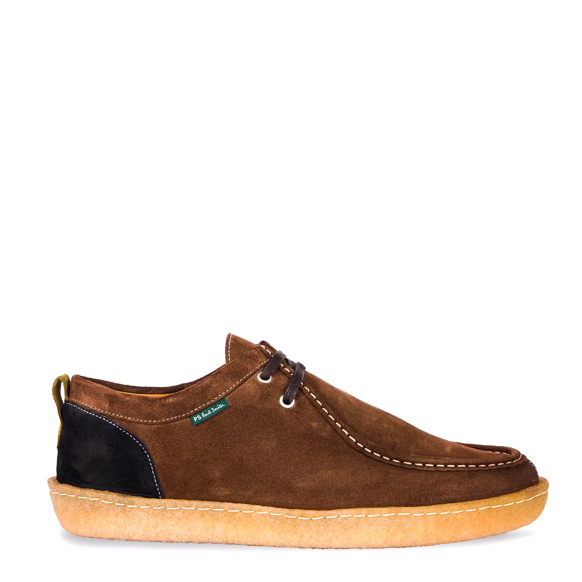 Paul Smith Suede Buster Shoes Dark Brown The Sporting Lodge