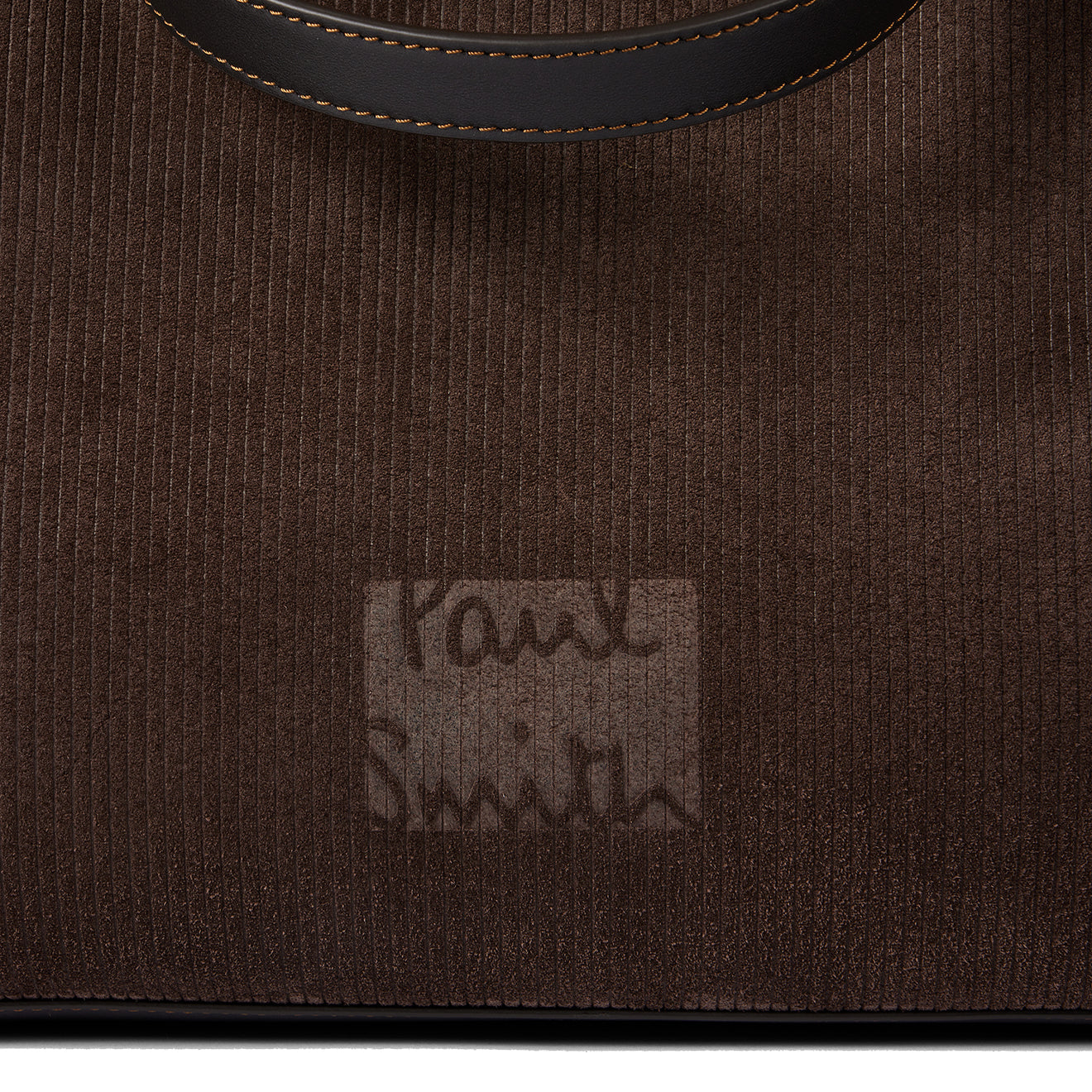 Paul Smith Suede Duffle Holdall Brown