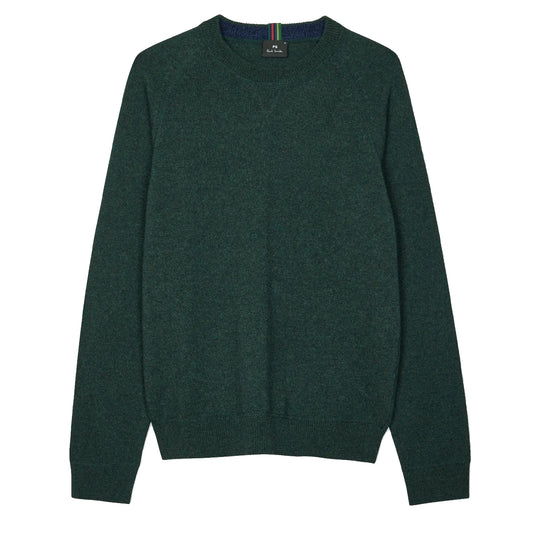 Paul Smith Sweater Crew Neck Very Dark Green