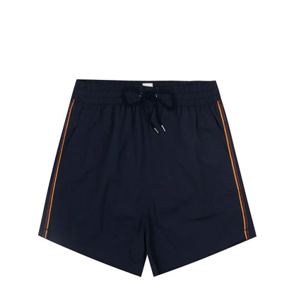 Paul Smith Swim Shorts Plain With Stripe Navy