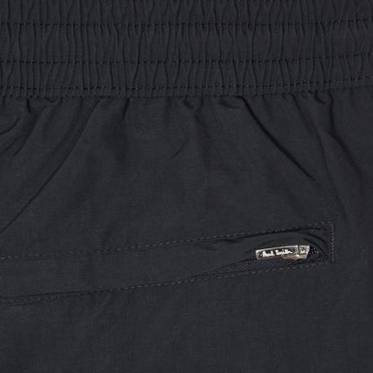 Paul Smith Swim Shorts With Artist Stripe Trim Black