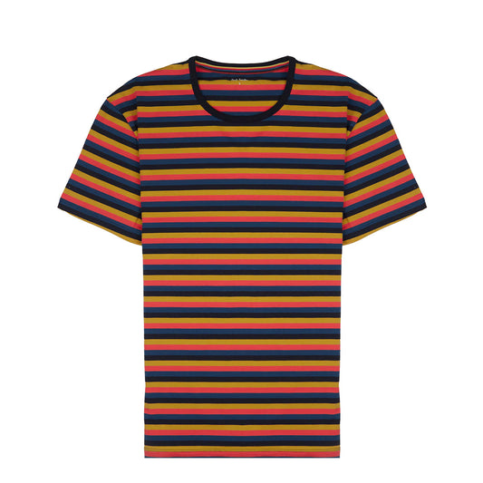 Paul Smith T-Shirt Bright Stripe Black - The Sporting Lodge