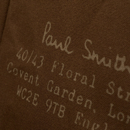 Paul Smith TekWax Cotton Adjustable Tote Bag Khaki