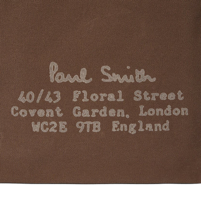 Paul Smith TekWax Cotton Musette Bag Khaki