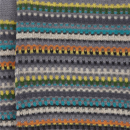 Paul Smith Tonal Stripe Cotton-Blend Pique Socks Grey