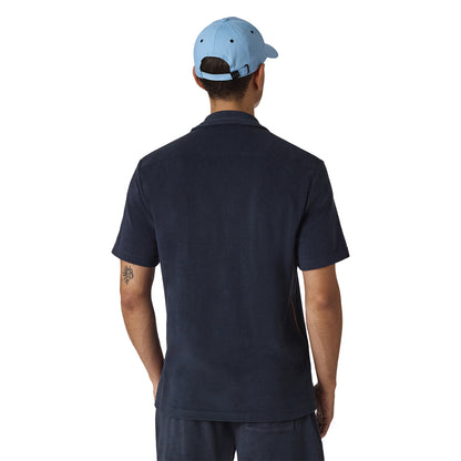 Paul Smith Towelling Lounge Shirt Navy Blue