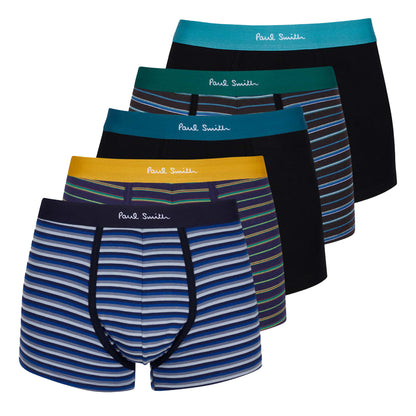 Paul Smith Trunk 5 Pack Stripe Mix Multicolour