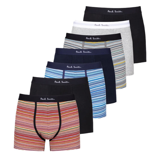 Paul Smith Trunk 7 Pack Mix Sign Multi - The Sporting Lodge