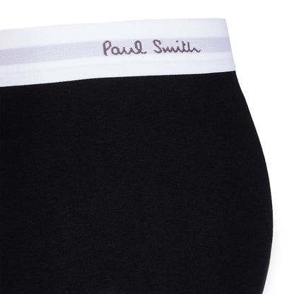 Paul Smith Trunks Three Pack White Band Black