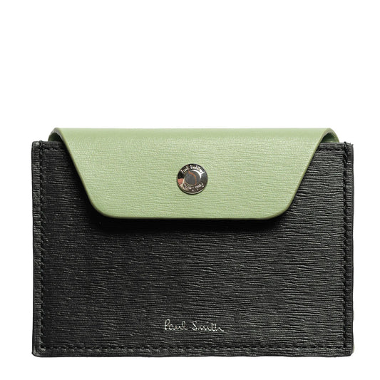 Paul Smith Wallet Concertina CC Holder Black - The Sporting Lodge