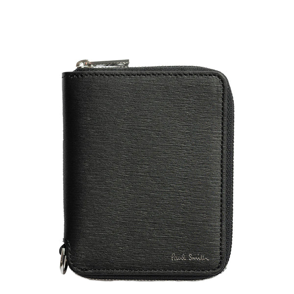 PaulSmithWalletZipBillfoldBlac