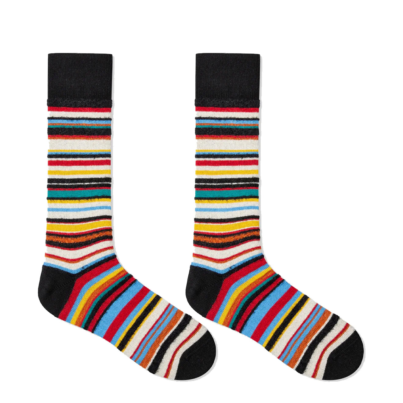 Paul Smith Wool-Cashmere Blend Signature Stripe Socks - The Sporting Lodge