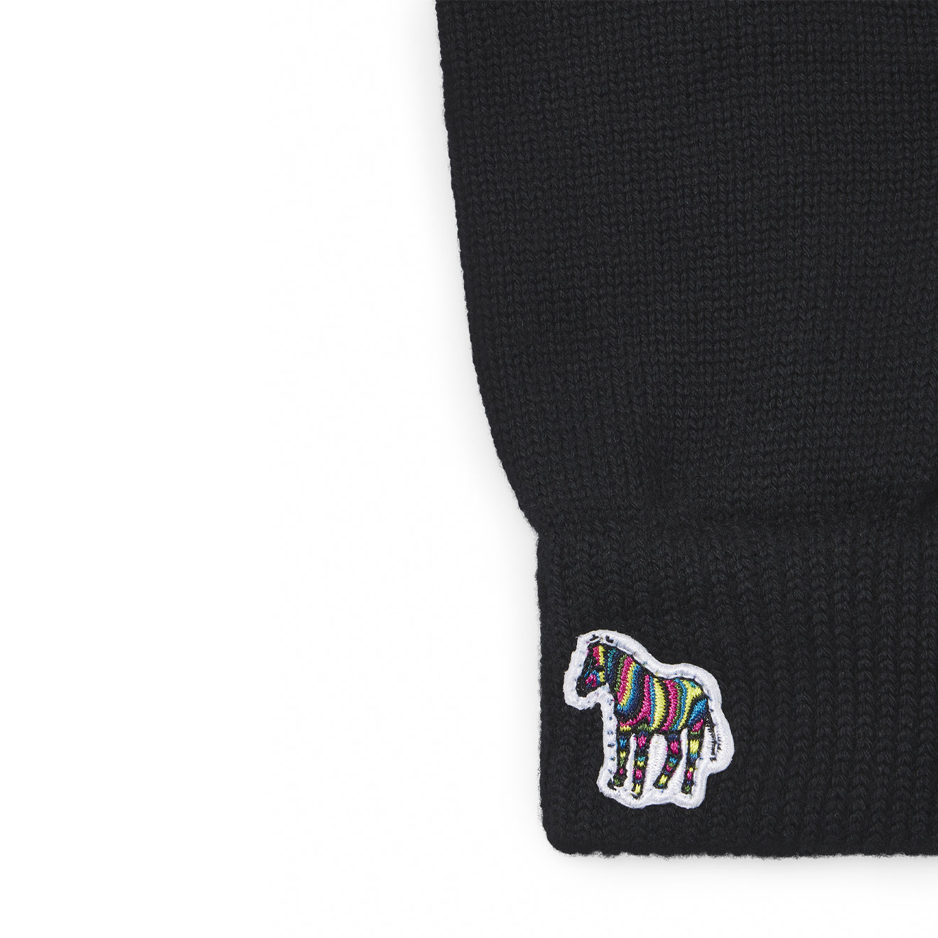 Paul Smith Zebra Glove Black