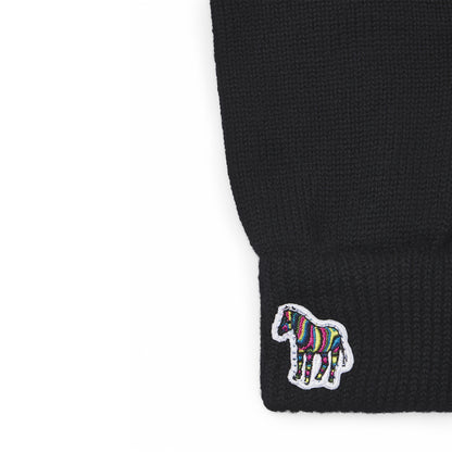 Paul Smith Zebra Glove Black