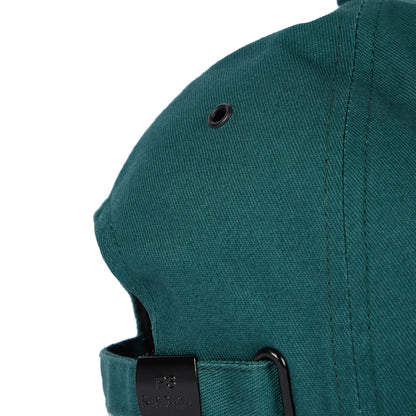 Paul Smith Zebra Logo Baseball Cap Petrol Green - The Sporting Lodge