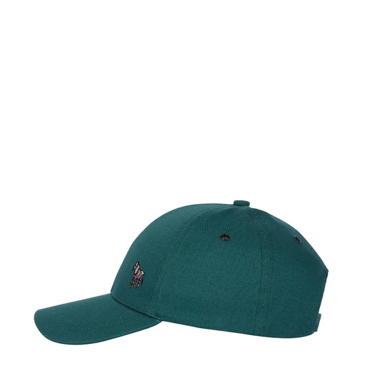 Paul Smith Zebra Logo Baseball Cap Petrol Green - The Sporting Lodge