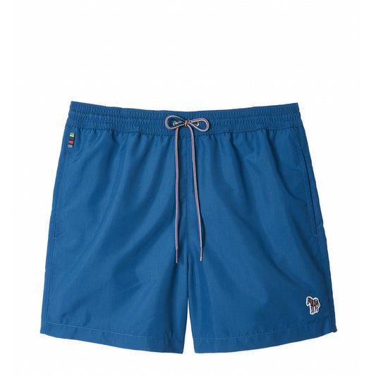 Paul Smith Zebra Logo Swim Shorts Blue