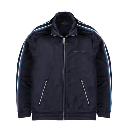 Paul Smith Zip Funnel Neck Sweat Very Dark Navy - The Sporting Lodge