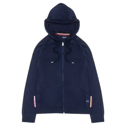 Paul Smith Zip Lounge Hoodie Inky Blue - The Sporting Lodge
