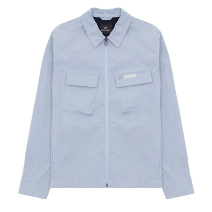 Paul Smith Zip Overshirt Light Blue
