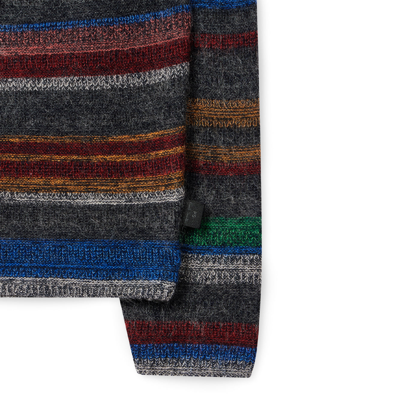 Paul Smith 'Crayon Stripe' Cotton-Mohair Sweater Multicolour