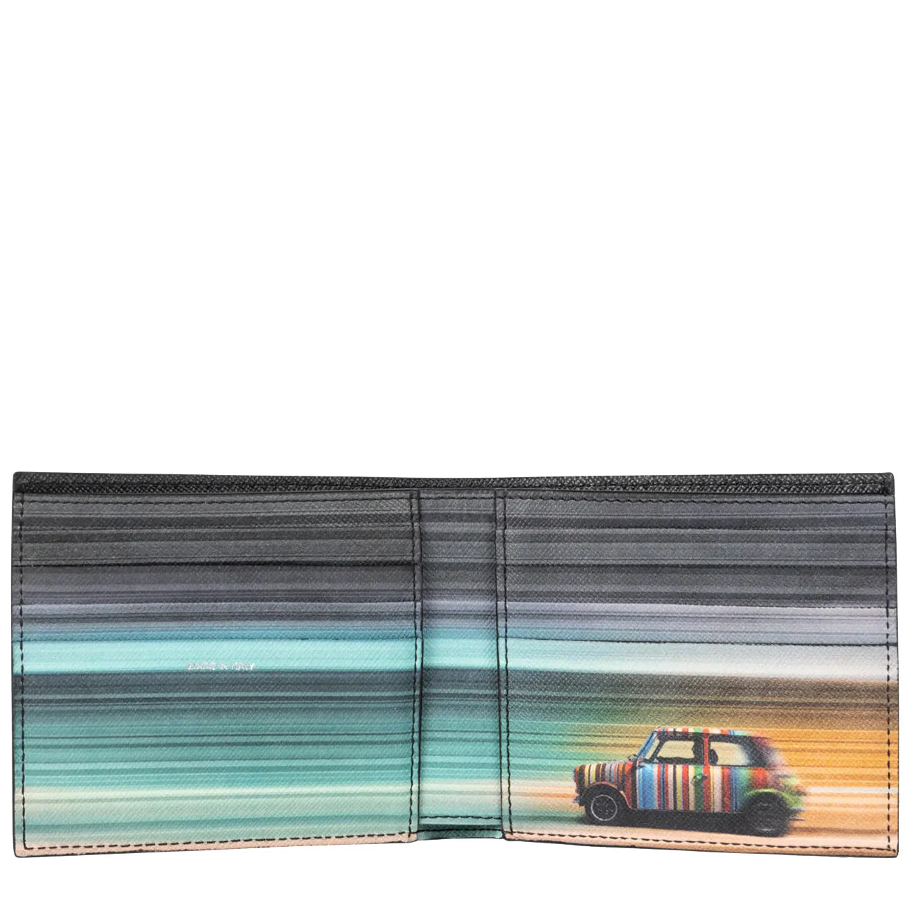 Paul Smith 'Mini Blur' Interior Billfold Wallet Black - The Sporting Lodge
