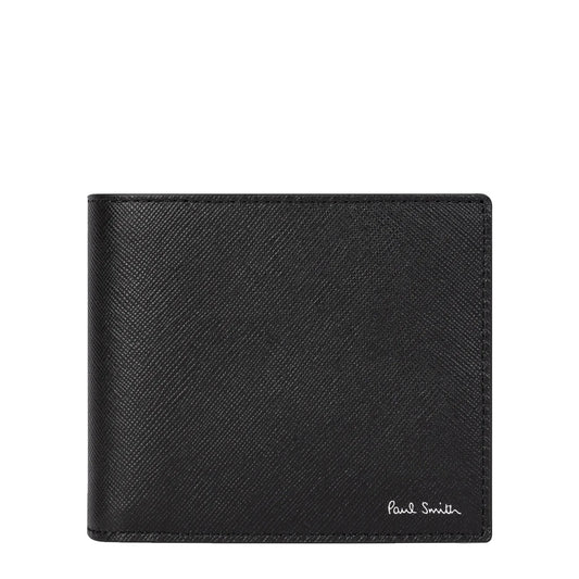 Paul Smith 'Signature Stripe Balloon' Interior Billfold Wallet Black - The Sporting Lodge