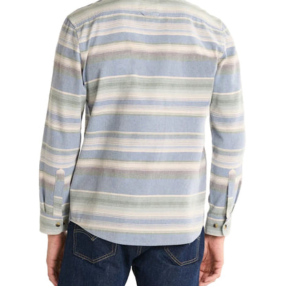 Pendleton Beach Shack Shirt Navy Stripe