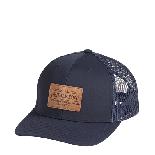 Pendleton Burnished Patch Trucker Navy - The Sporting Lodge