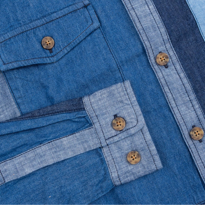 Pendleton La Pine Patchwork Shirt Blue / Multi