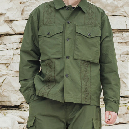 Pendleton Parachute Overshirt Olive
