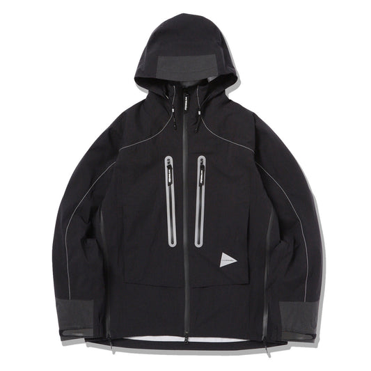 And Wander Womens Pertex Shield Rain Jacket Black - The Sporting Lodge