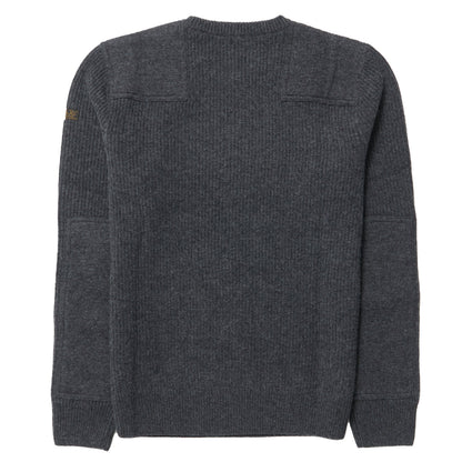 Polo Ralph Lauren Patch Knit Dark Charcoal Heather-2
