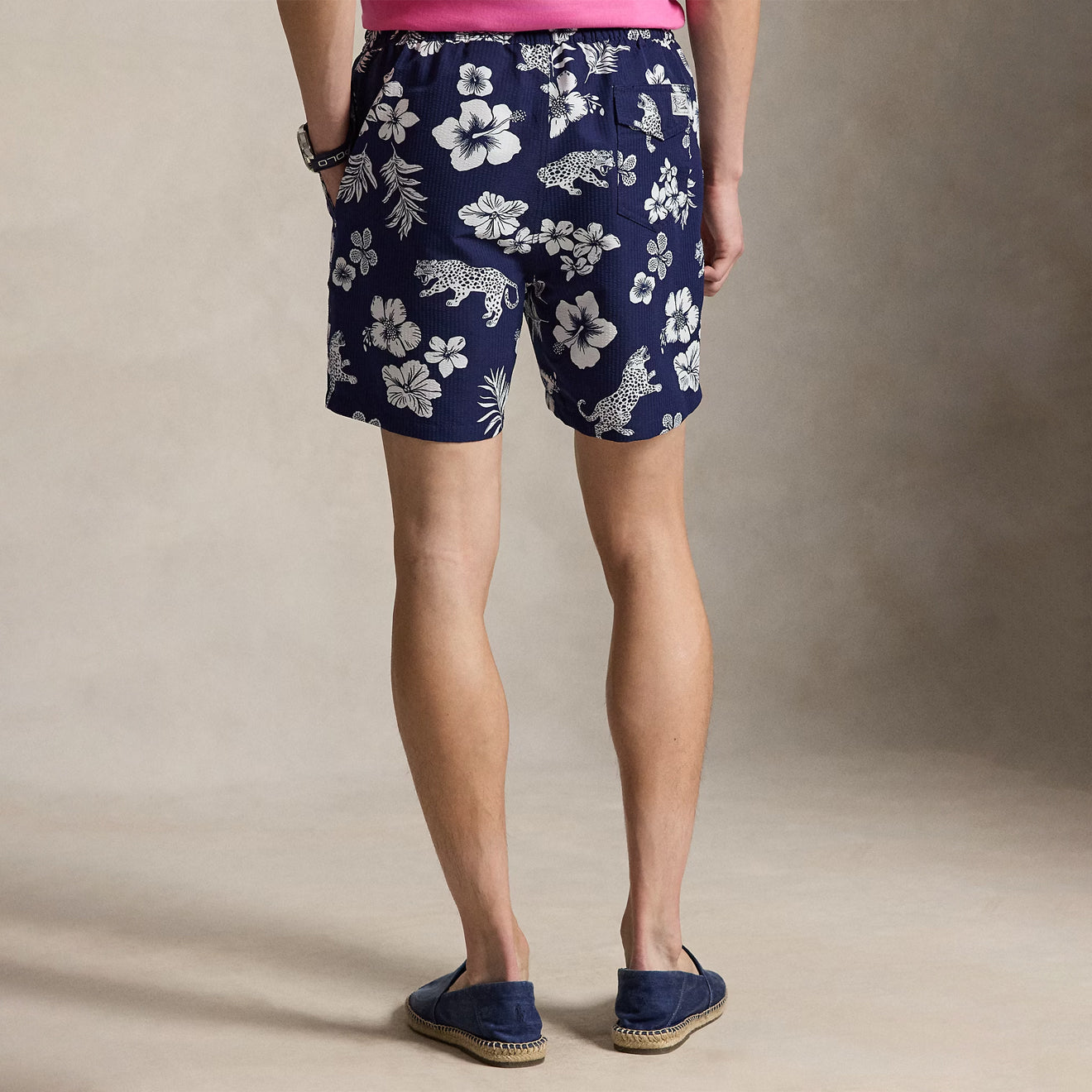 Polo Ralph Lauren 14.5-cm Traveller Swimming Trunk Jaguar Tropical