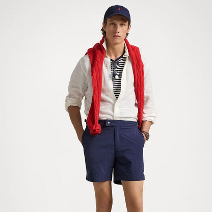 Polo Ralph Lauren 14.6 cm Monaco Swimming Trunks Newport Navy - The Sporting Lodge