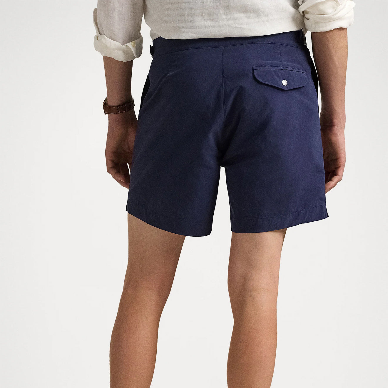 Polo Ralph Lauren 14.6 cm Monaco Swimming Trunks Newport Navy - The Sporting Lodge
