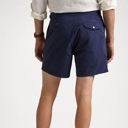 Polo Ralph Lauren 14.6 cm Monaco Swimming Trunks Newport Navy - The Sporting Lodge