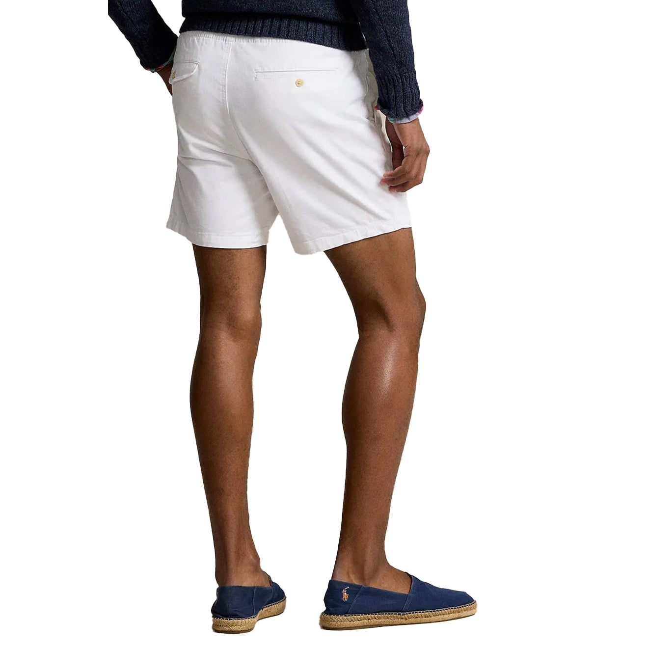 Polo Ralph Lauren 15-cm Polo Prepster Stretch Chino Short White - The Sporting Lodge