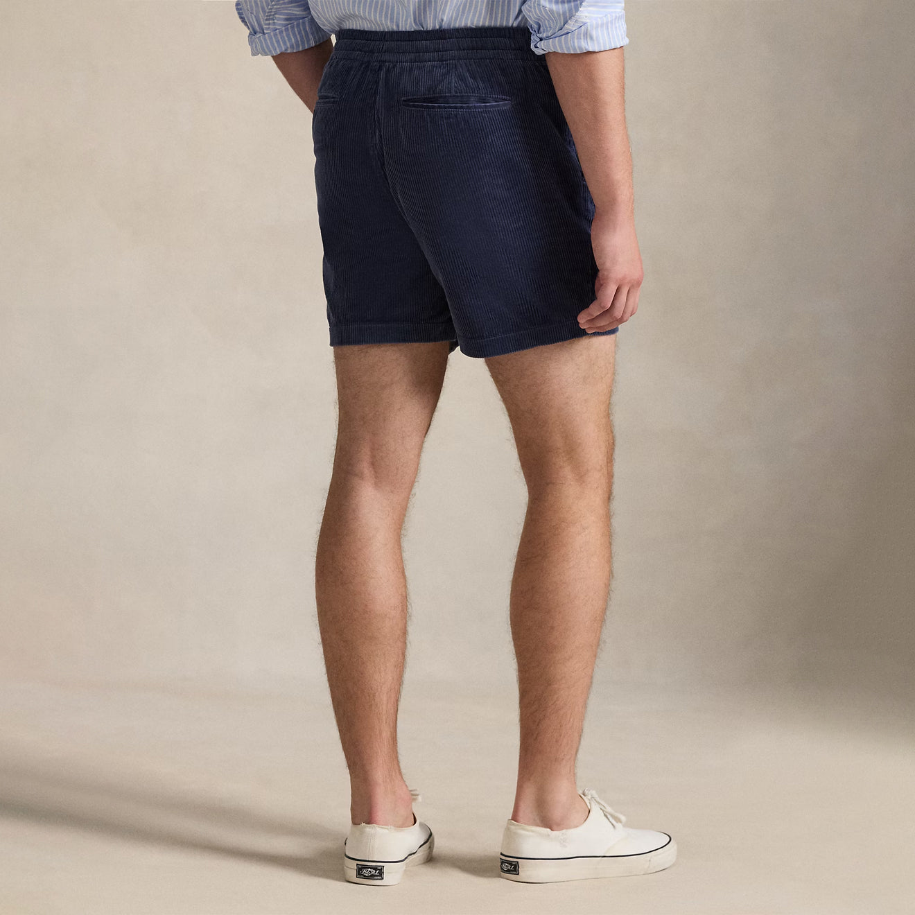 Polo Ralph Lauren 15 cm Polo Prepster Corduroy Shorts Boston Navy