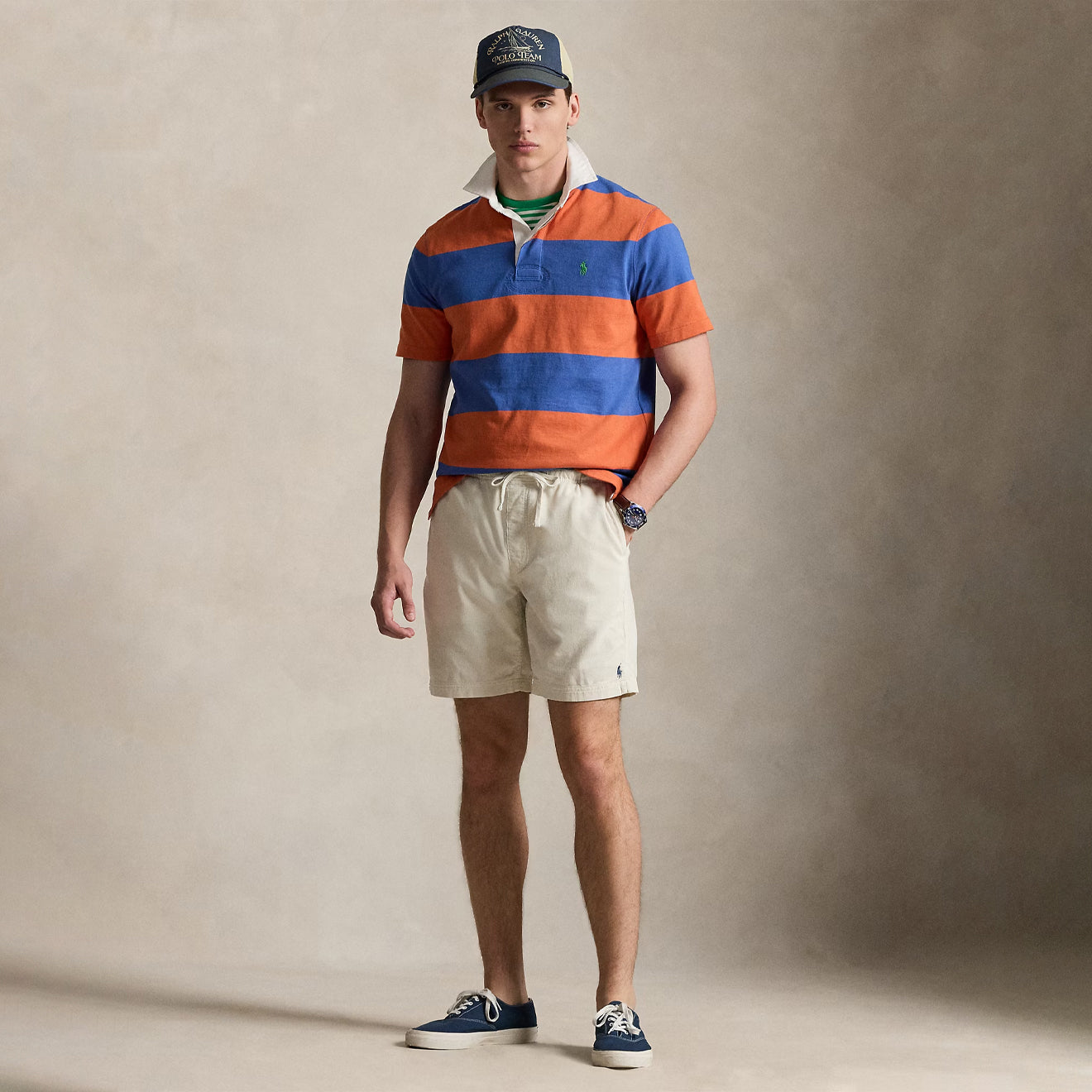 Polo Ralph Lauren 20.5 cm Classic Fit Corduroy Short Warm Cream