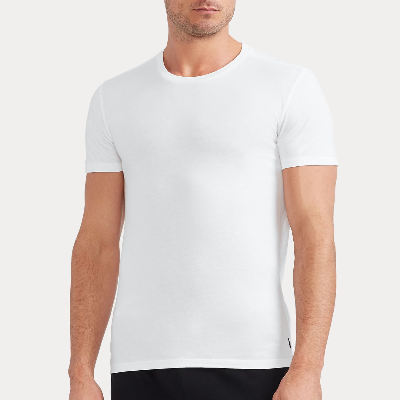 Polo Ralph Lauren 3-Pack S/S Crew Undershirt White / Black / Grey - The Sporting Lodge