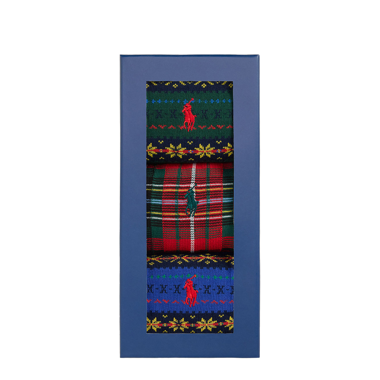 Polo Ralph Lauren 3 Pack Patterned Trouser Sock Black Multi