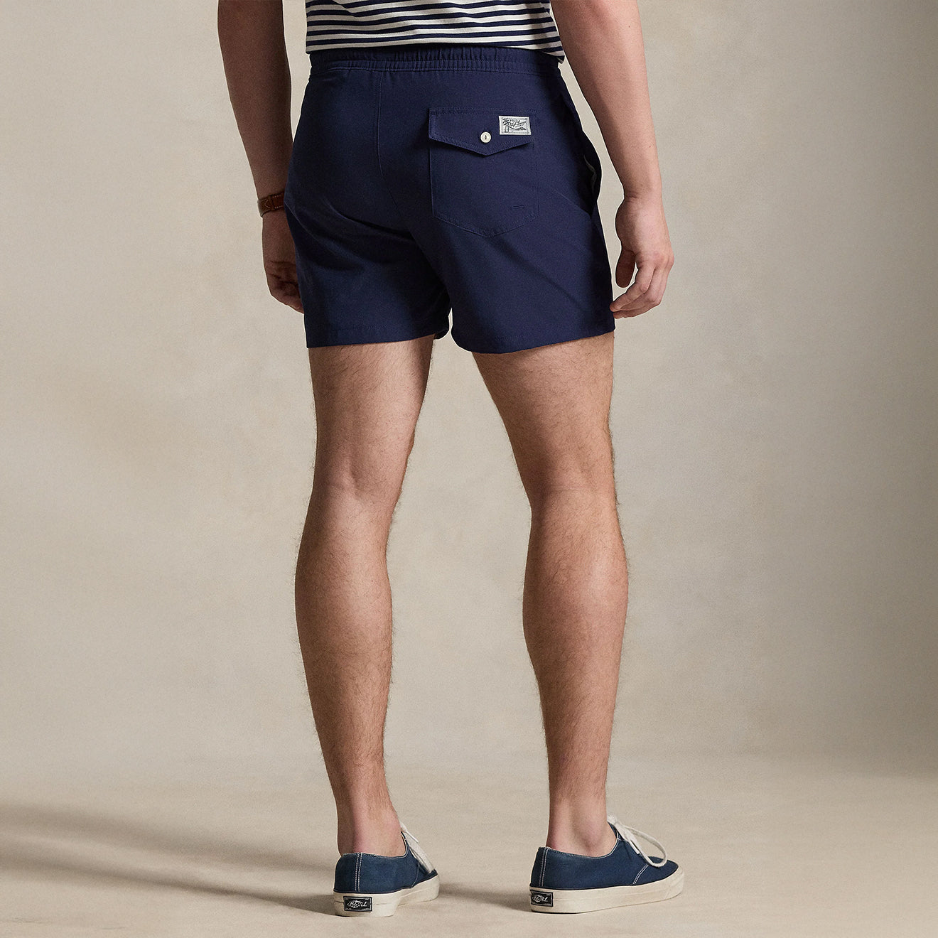 Polo Ralph Lauren 4.5-Inch Traveller Classic Swim Trunk Newport Navy - The Sporting Lodge