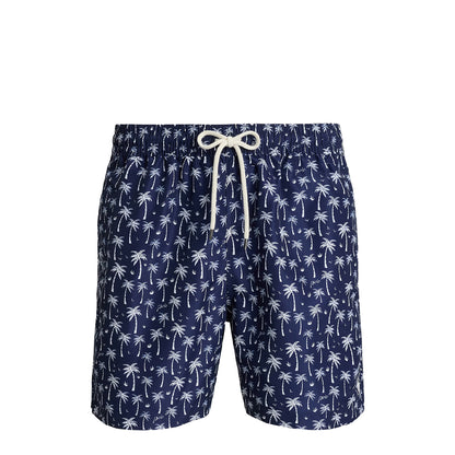 Polo Ralph Lauren 5.75-Inch Traveller Classic Swim Trunk Blue Polo Palms