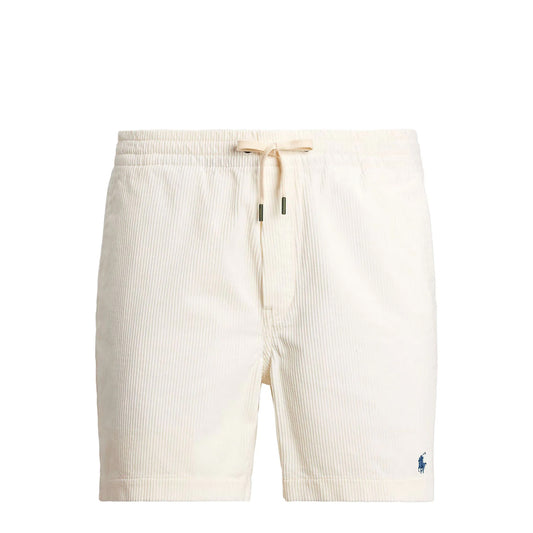Polo Ralph Lauren 6 Inch Prepster Corduroy Short White - XL - The Sporting Lodge