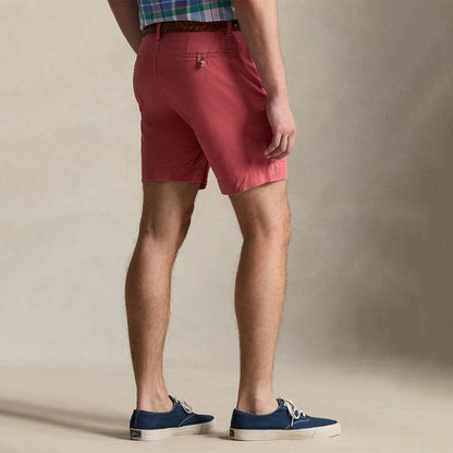 Polo Ralph Lauren 8-Inch Stretch Straight Fit Chino Short Adirondack Berry