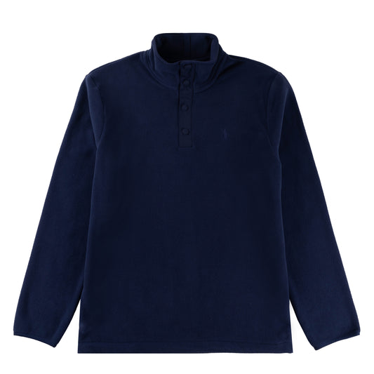 Polo Ralph Lauren Brushed Fleece Pullover Cruise Navy - The Sporting Lodge